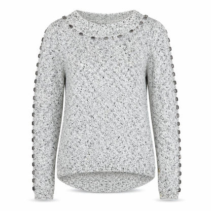 Womens UK Size 8 M&S White Pullover Jumper