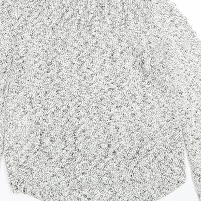 Womens UK Size 8 M&S White Pullover Jumper