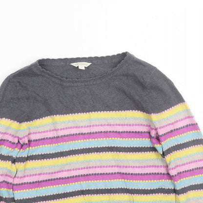 Womens UK Size S Monsoon Multicoloured Pullover Jumper