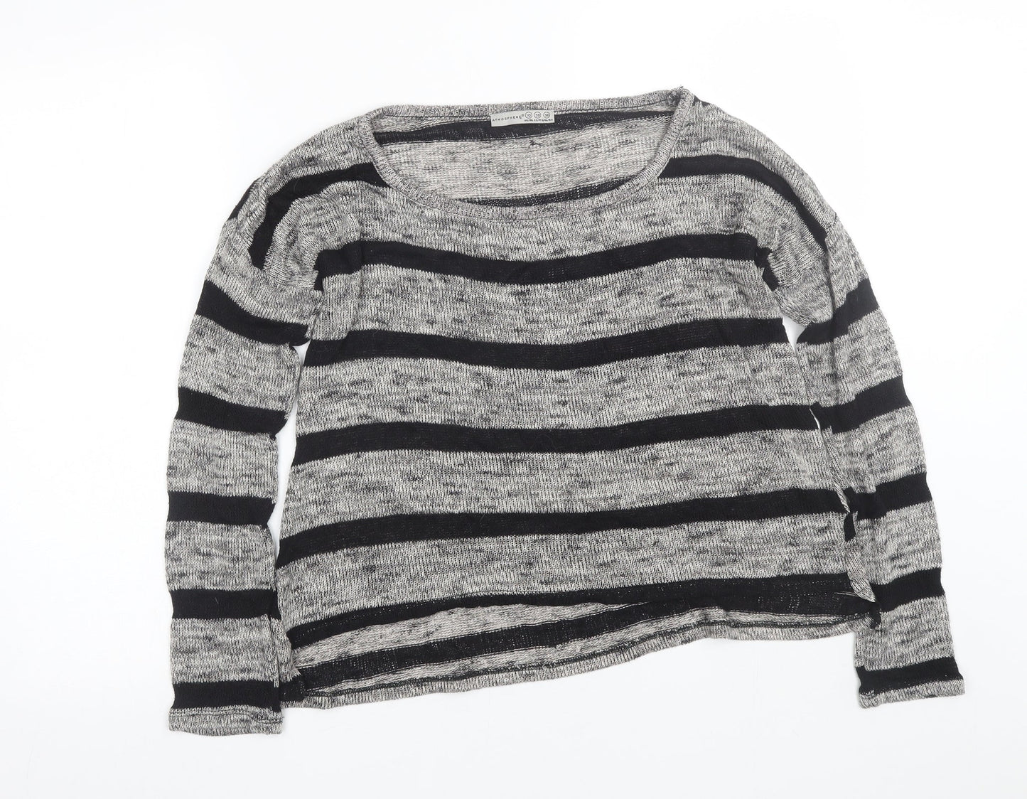 Womens UK Size 10 Atmosphere Grey Pullover Jumper