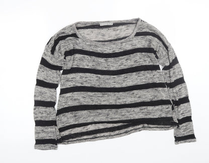 Womens UK Size 10 Atmosphere Grey Pullover Jumper