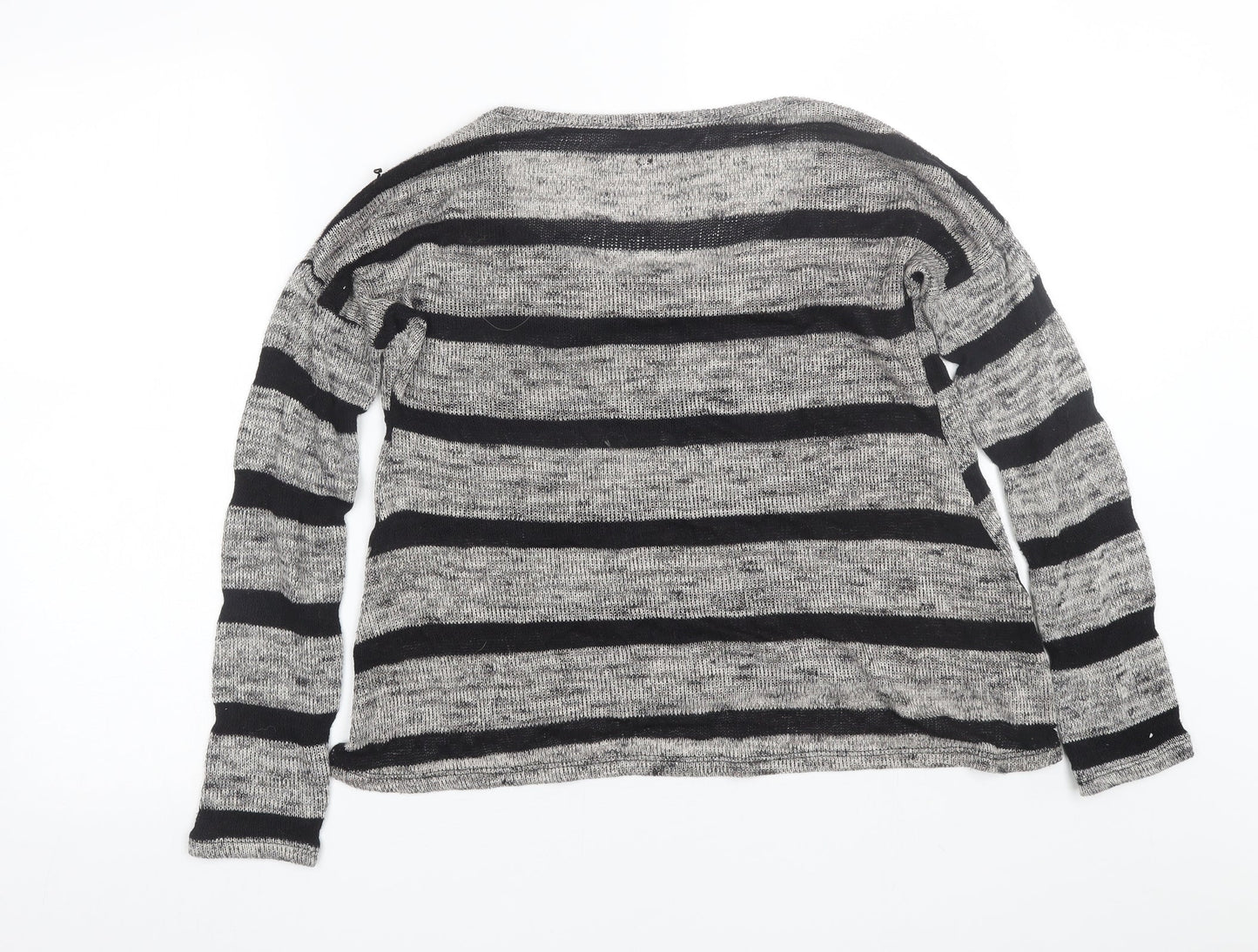 Womens UK Size 10 Atmosphere Grey Pullover Jumper