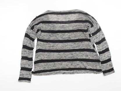 Womens UK Size 10 Atmosphere Grey Pullover Jumper