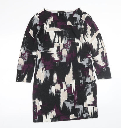 NEXT Womens Multicoloured Geometric  T-Shirt Dress  Size 10