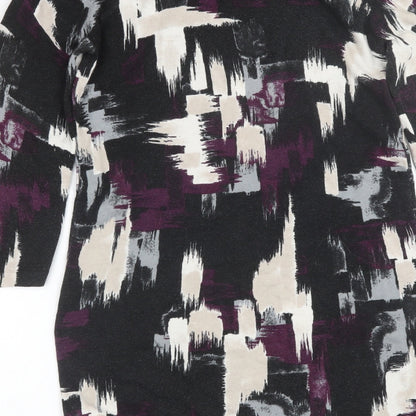 NEXT Womens Multicoloured Geometric  T-Shirt Dress  Size 10