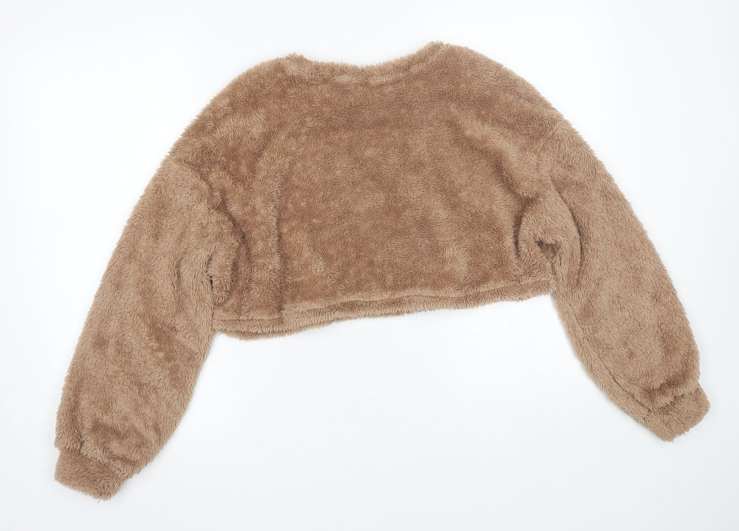 Womens UK Size S Shien Brown Pullover Jumper