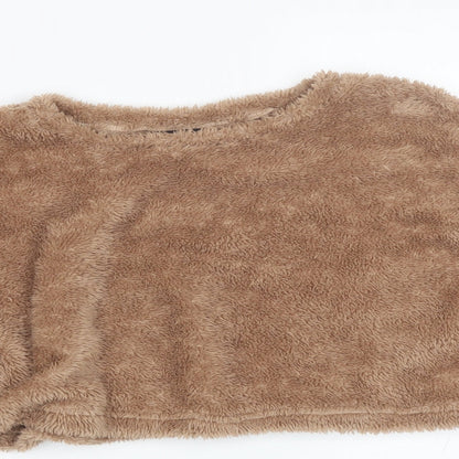 Womens UK Size S Shien Brown Pullover Jumper