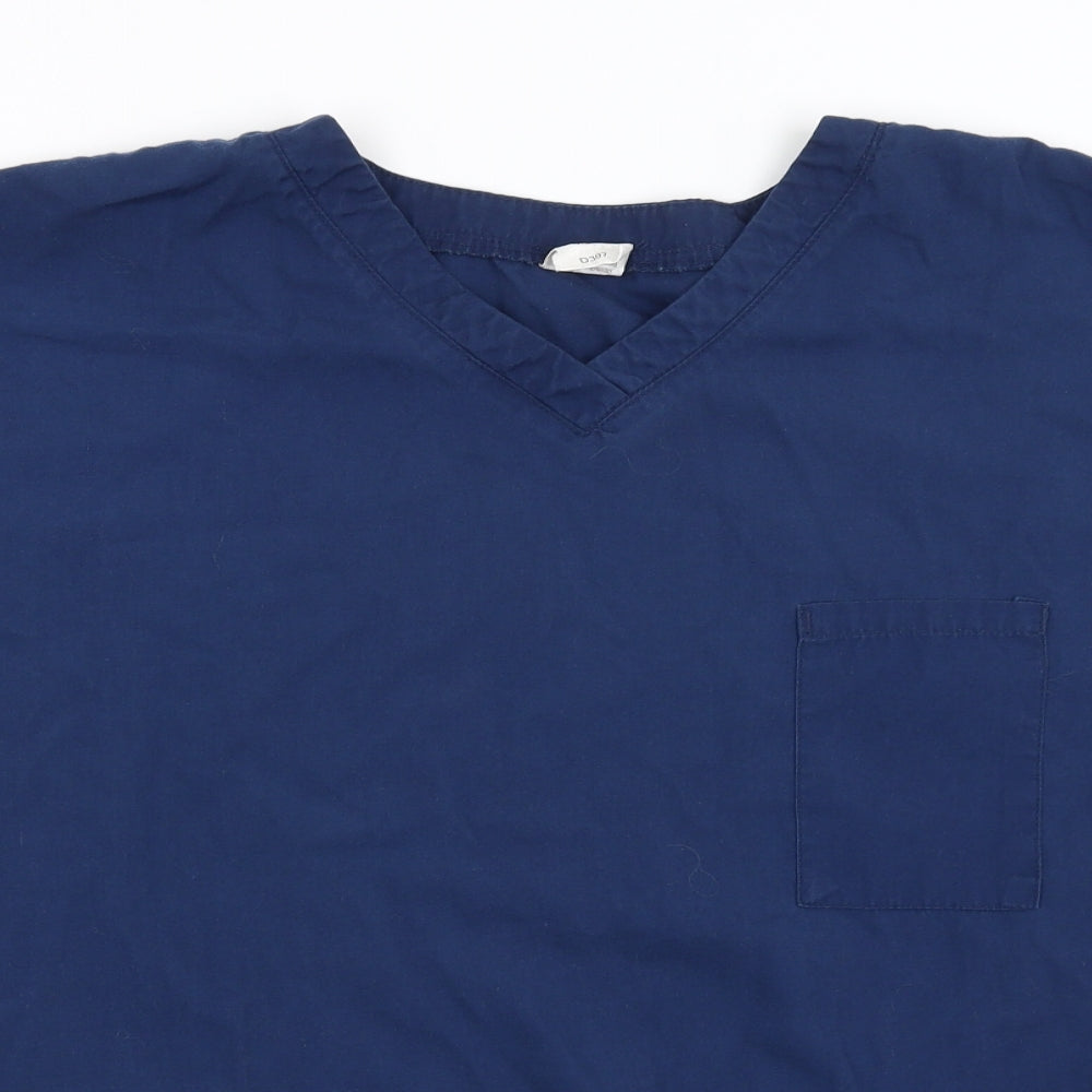 Womens UK Size XL Alexandra Blue Basic T-Shirt