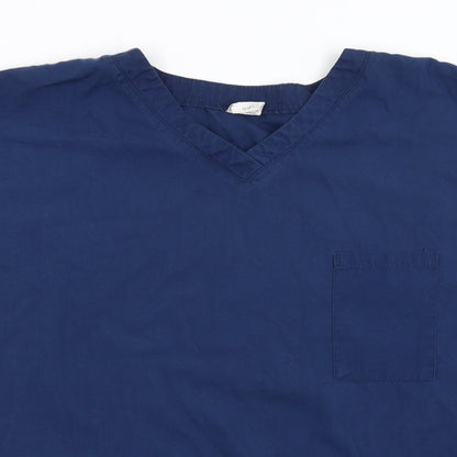Womens UK Size XL Alexandra Blue Basic T-Shirt