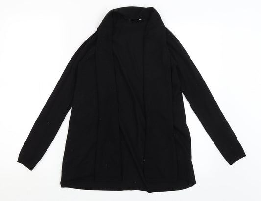 Womens UK Size S Zara Black Shrug Jumper