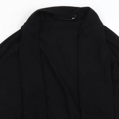 Womens UK Size S Zara Black Shrug Jumper