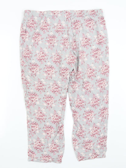 Womens UK Size L H&M Regular Fit  Blue Trousers