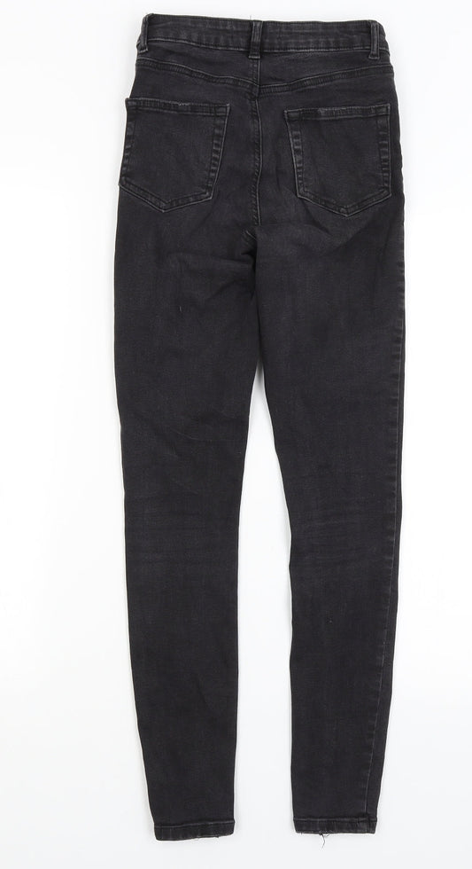 Denim Co Womens Black   Skinny Jeans Size 6 L27 in