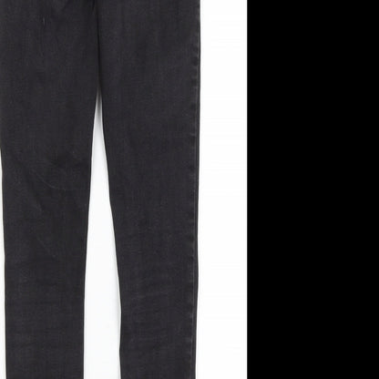 Denim Co Womens Black   Skinny Jeans Size 6 L27 in