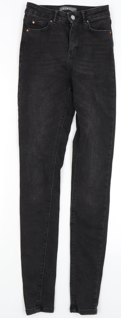 Denim Co Womens Black   Skinny Jeans Size 6 L30.5 in