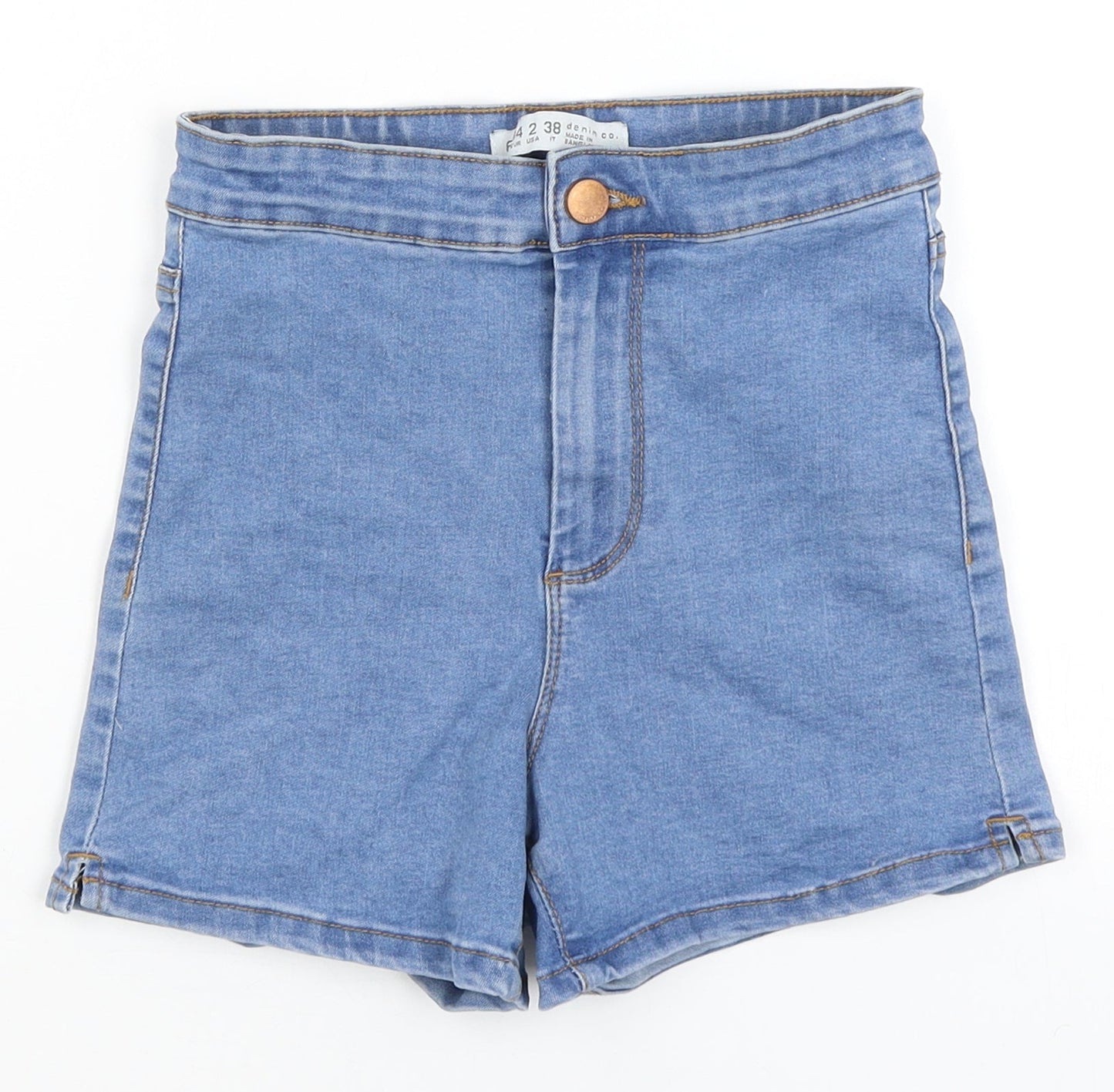 Denim Co Womens Blue   Mom Shorts Size 6