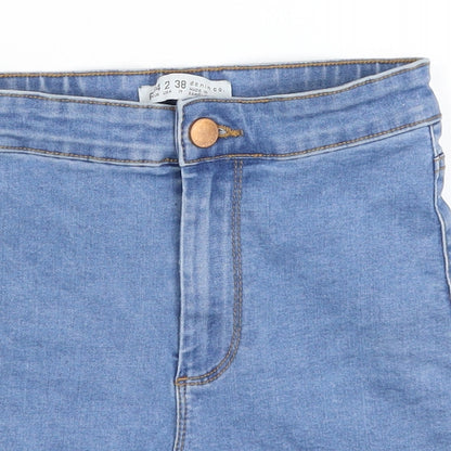 Denim Co Womens Blue   Mom Shorts Size 6