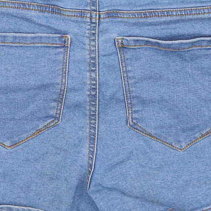 Denim Co Womens Blue   Mom Shorts Size 6