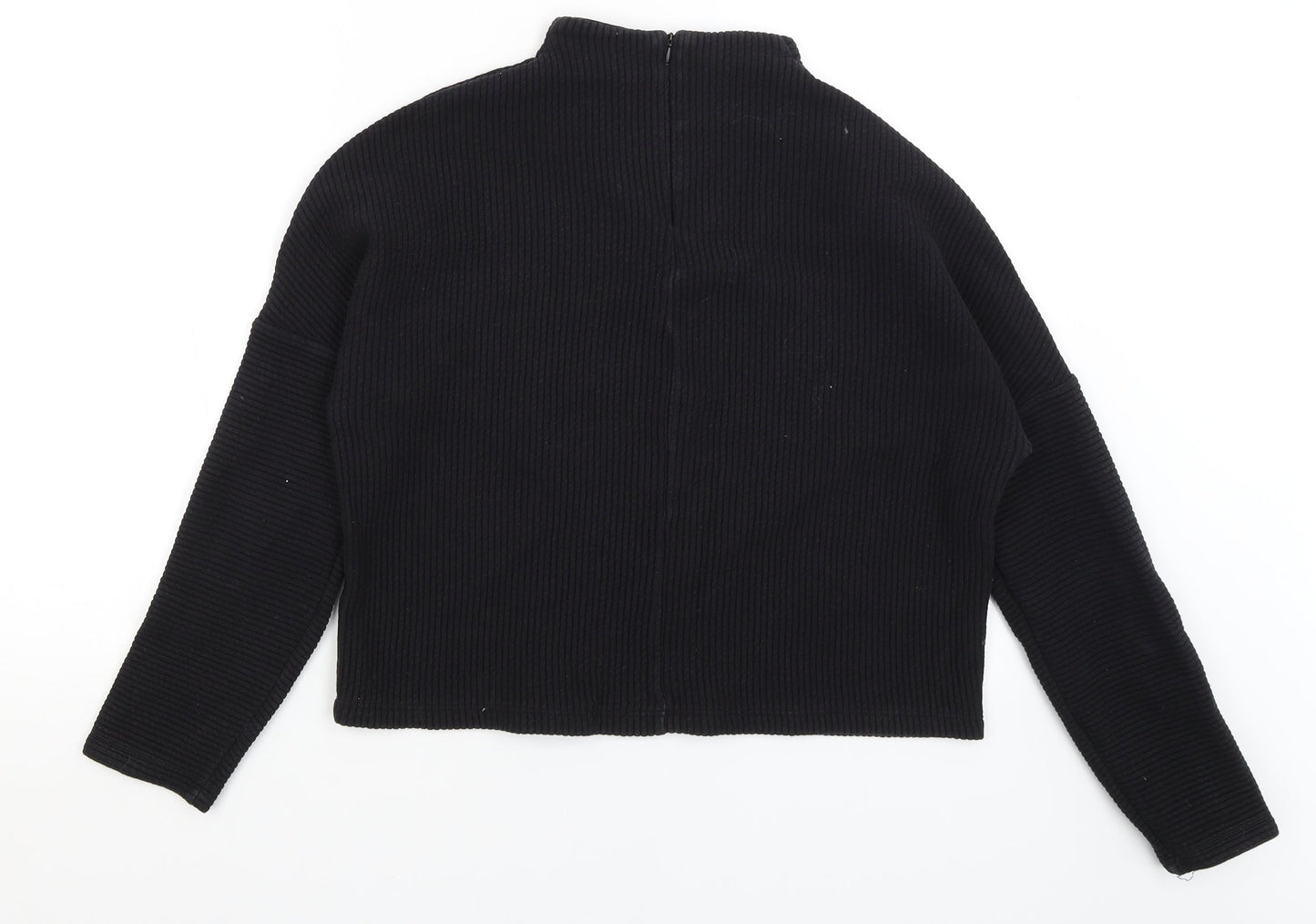 Souluxe Womens Black   Pullover Jumper Size M