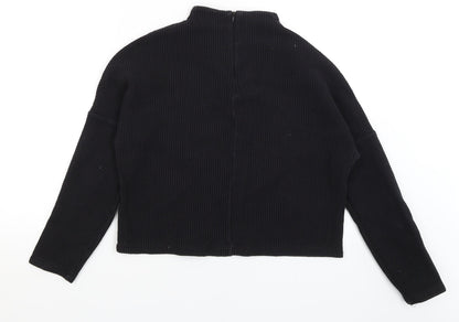 Souluxe Womens Black   Pullover Jumper Size M