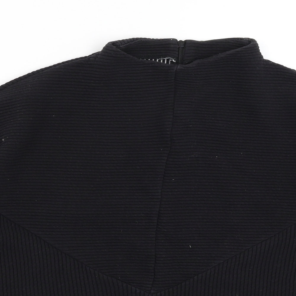 Souluxe Womens Black   Pullover Jumper Size M