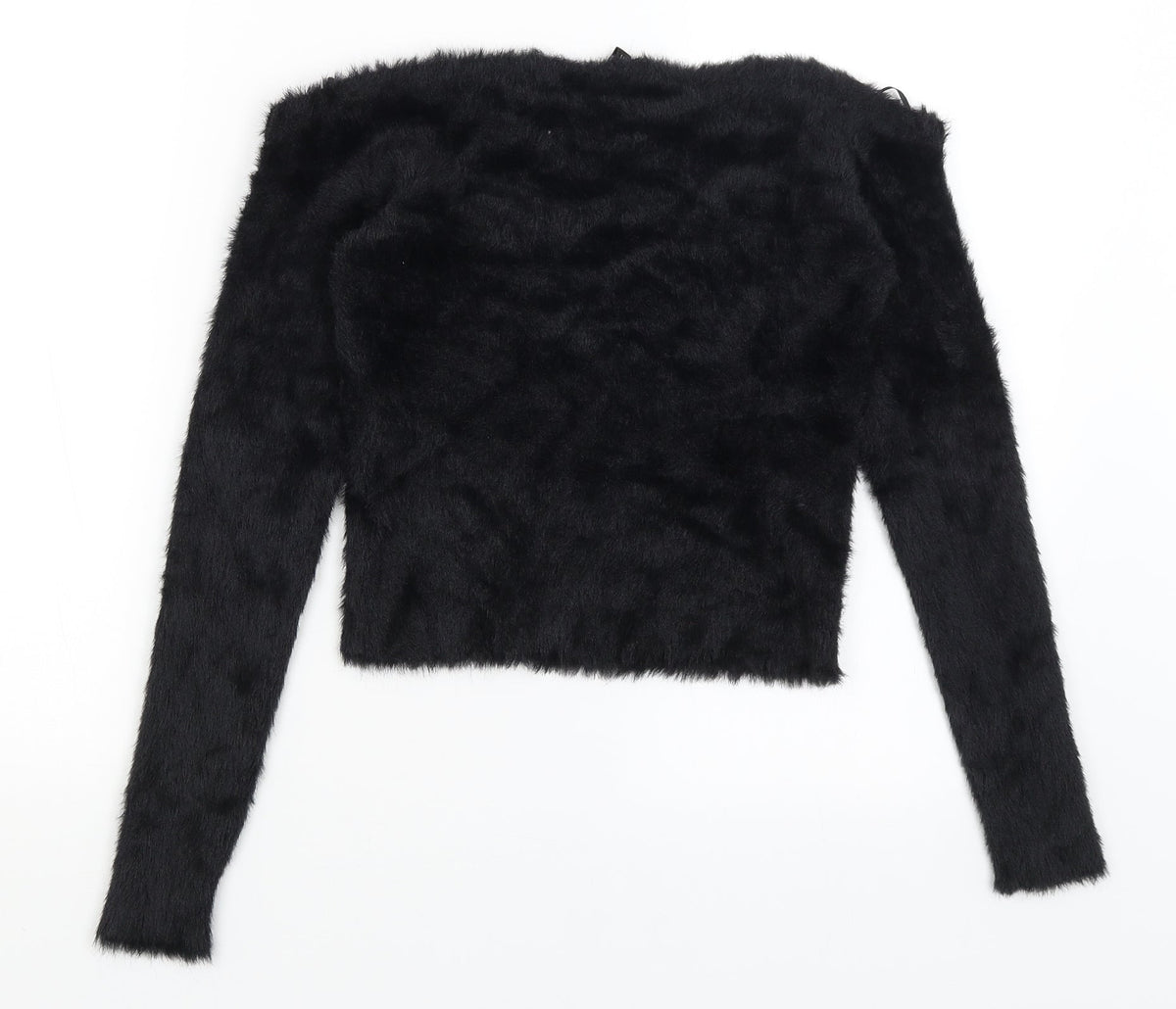 Womens UK Size M Divided Black Pullover Jumper