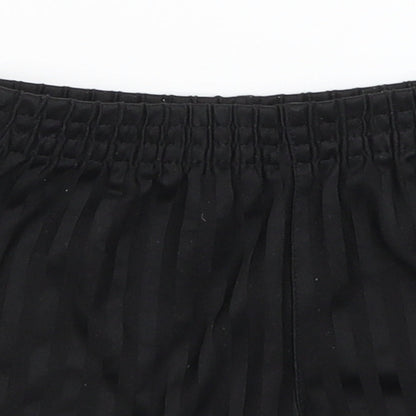 George Boys Black Striped  Bermuda Shorts Size 3-4 Years