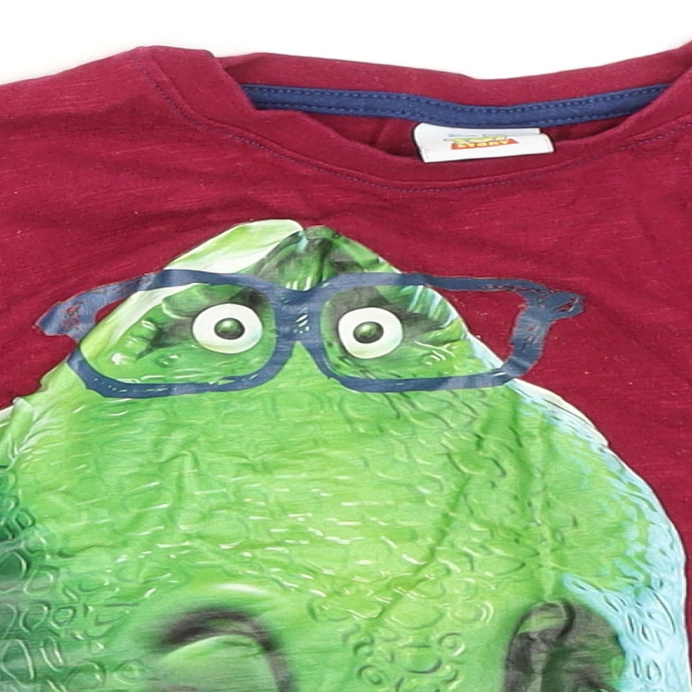 Mini Club Baby Red   Basic T-Shirt Size 18-24 Months  - Toy Story Dino