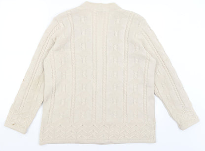 Womens UK Size 14 Berkertex Beige Shrug Jumper