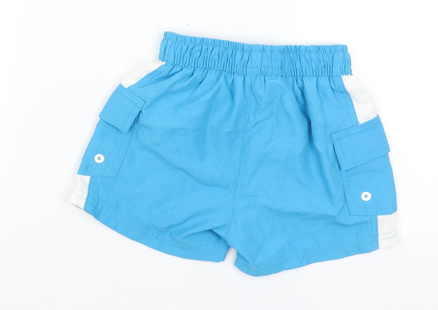 George Baby Blue   Cropped Trousers Size 18-24 Months
