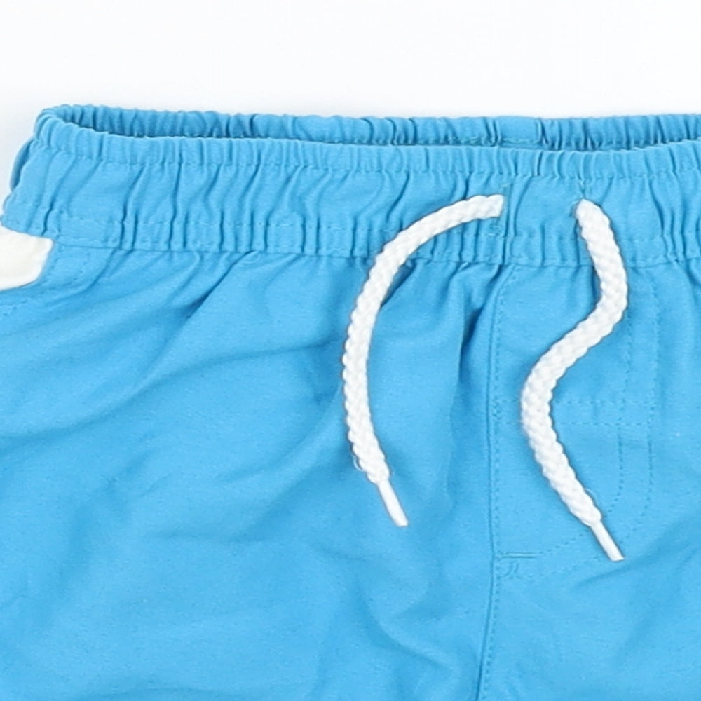 George Baby Blue   Cropped Trousers Size 18-24 Months