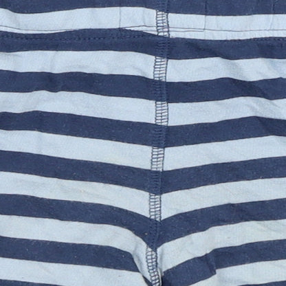 TU Baby Blue Striped  Cropped Trousers Size 18-24 Months