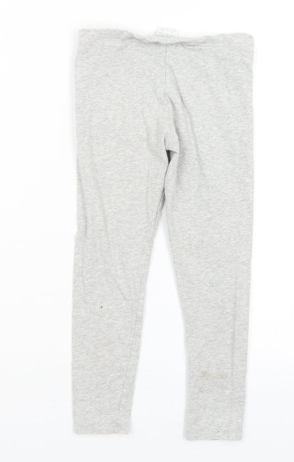 F&F Girls Grey   Capri Trousers Size 6-7 Years