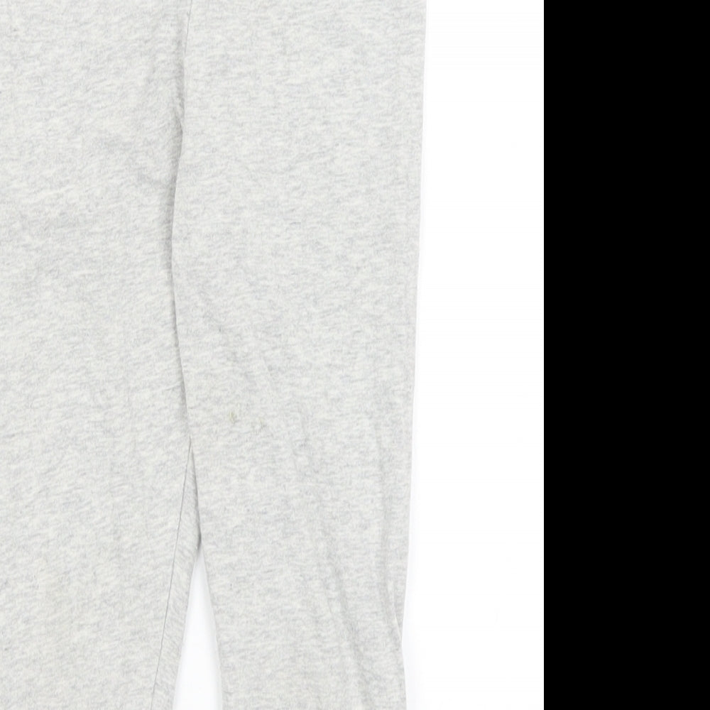 F&F Girls Grey   Capri Trousers Size 6-7 Years