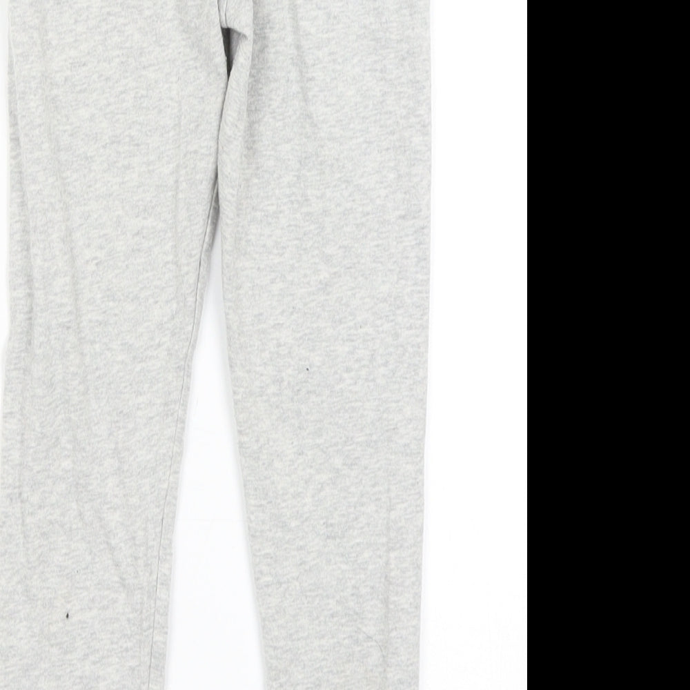 F&F Girls Grey   Capri Trousers Size 6-7 Years
