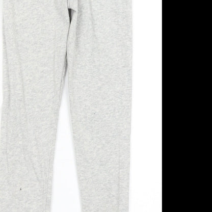 F&F Girls Grey   Capri Trousers Size 6-7 Years