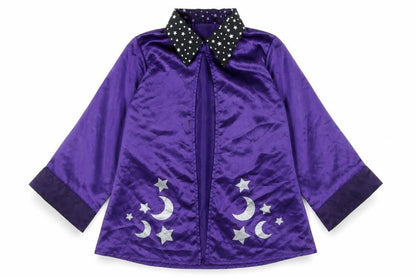 Front view of Early Days Learning Centre girls’ purple shrug jumper one size - fancy dress
