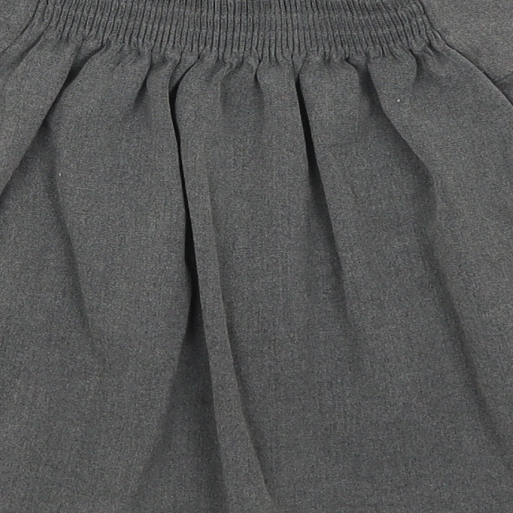 Preworn Girls Grey   Flare Skirt Size 3-4 Years