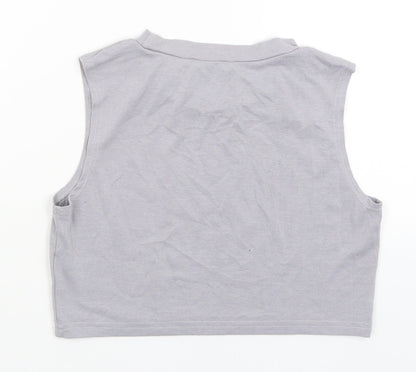 SheIn Womens Grey   Cropped Tank Size M