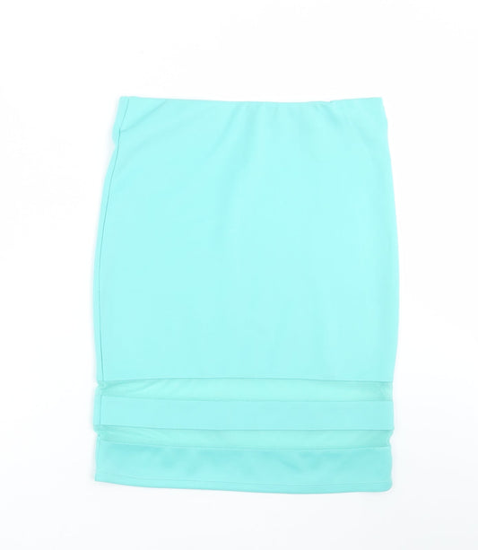 Divided by H&M Womens Green   Straight & Pencil Skirt Size M