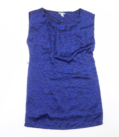 H&M Womens Blue   Shift  Size 10
