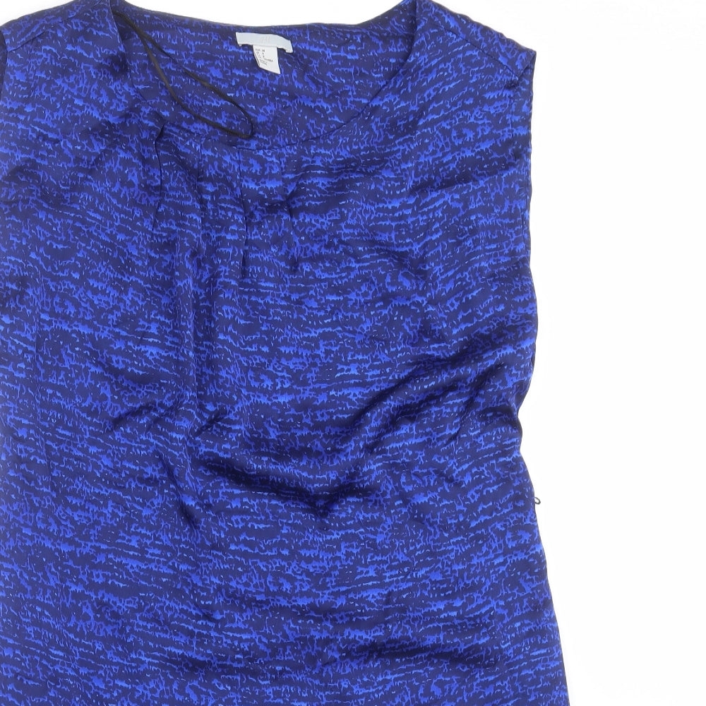 H&M Womens Blue   Shift  Size 10