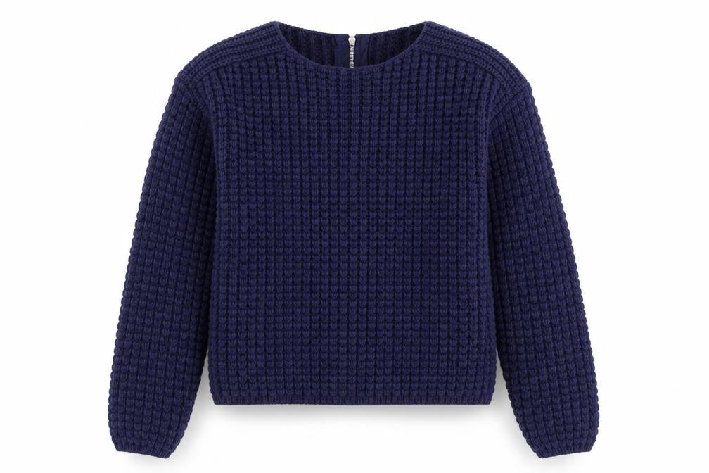 Womens UK Size 10 New Look Blue Pullover Jumper