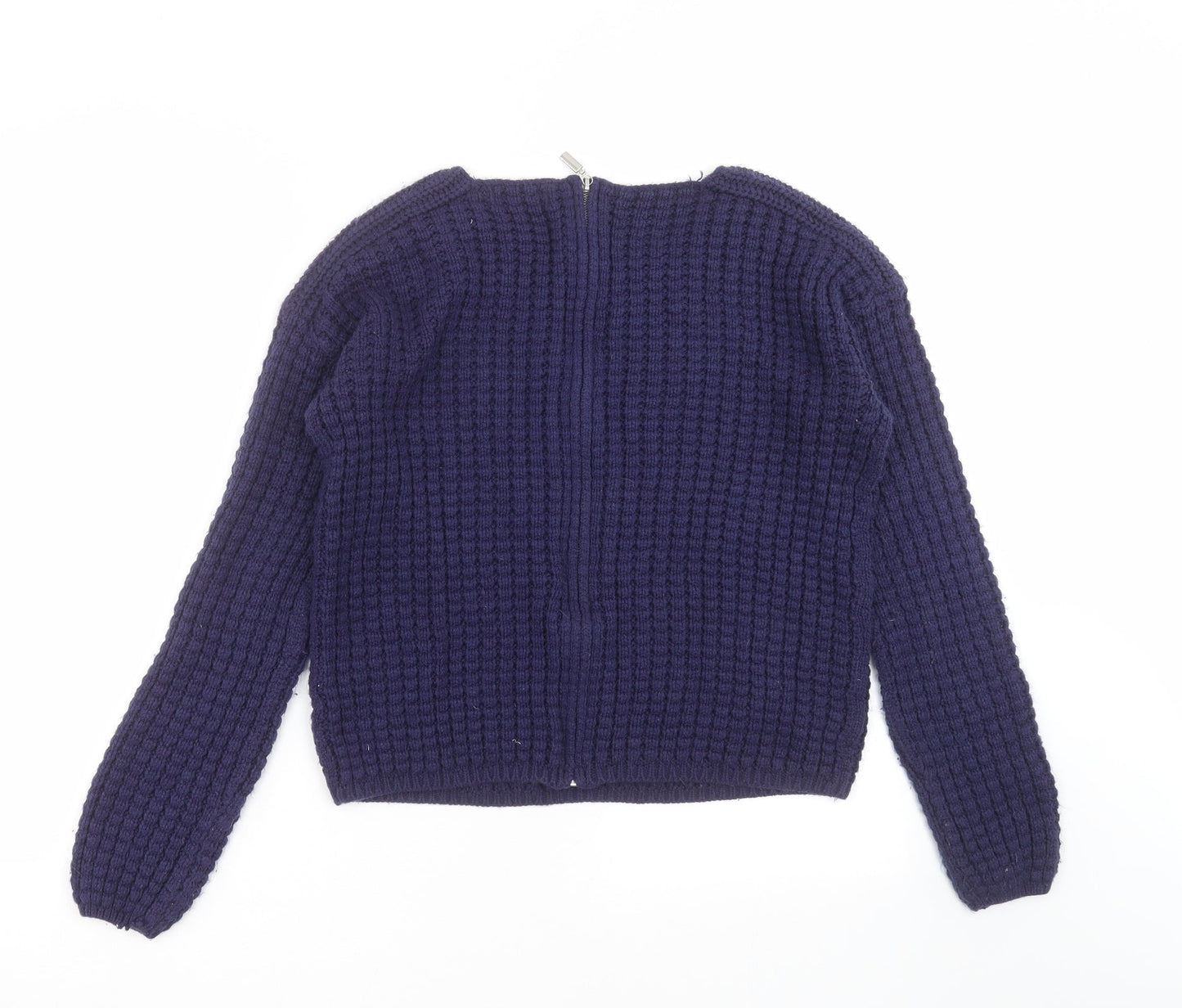 Womens UK Size 10 New Look Blue Pullover Jumper