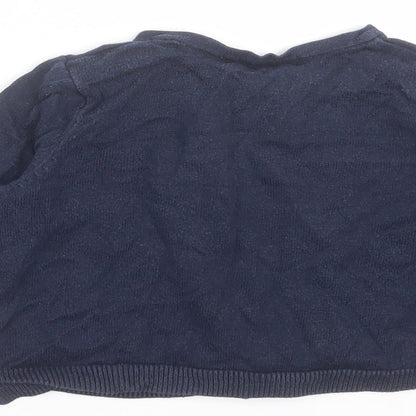 H&M Girls Blue   Cardigan Jumper Size 18-24 Months