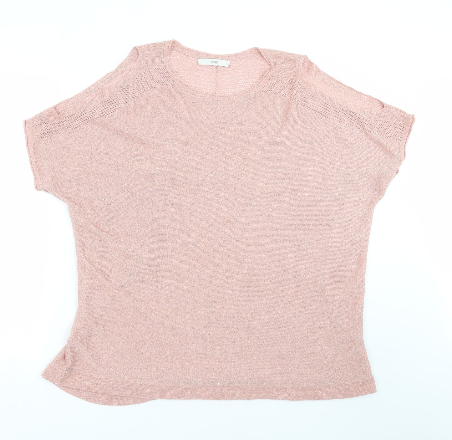 Womens UK Size XL NEXT Pink Pullover Jumper