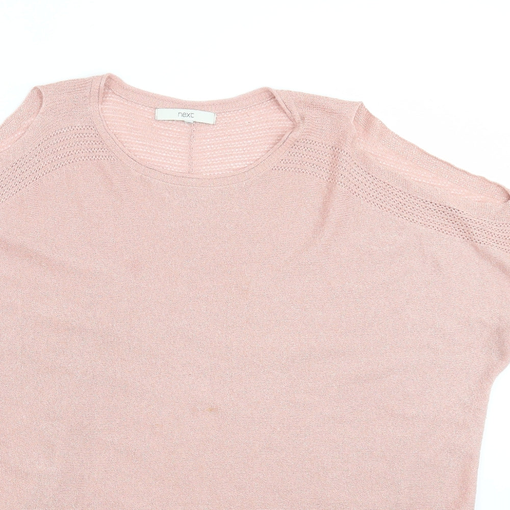 Womens UK Size XL NEXT Pink Pullover Jumper