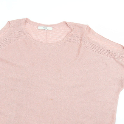 Womens UK Size XL NEXT Pink Pullover Jumper