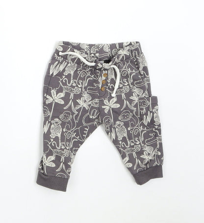 M&S Baby Grey   Sweatpants Trousers Size 3-6 Months