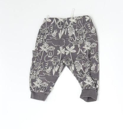M&S Baby Grey   Sweatpants Trousers Size 3-6 Months